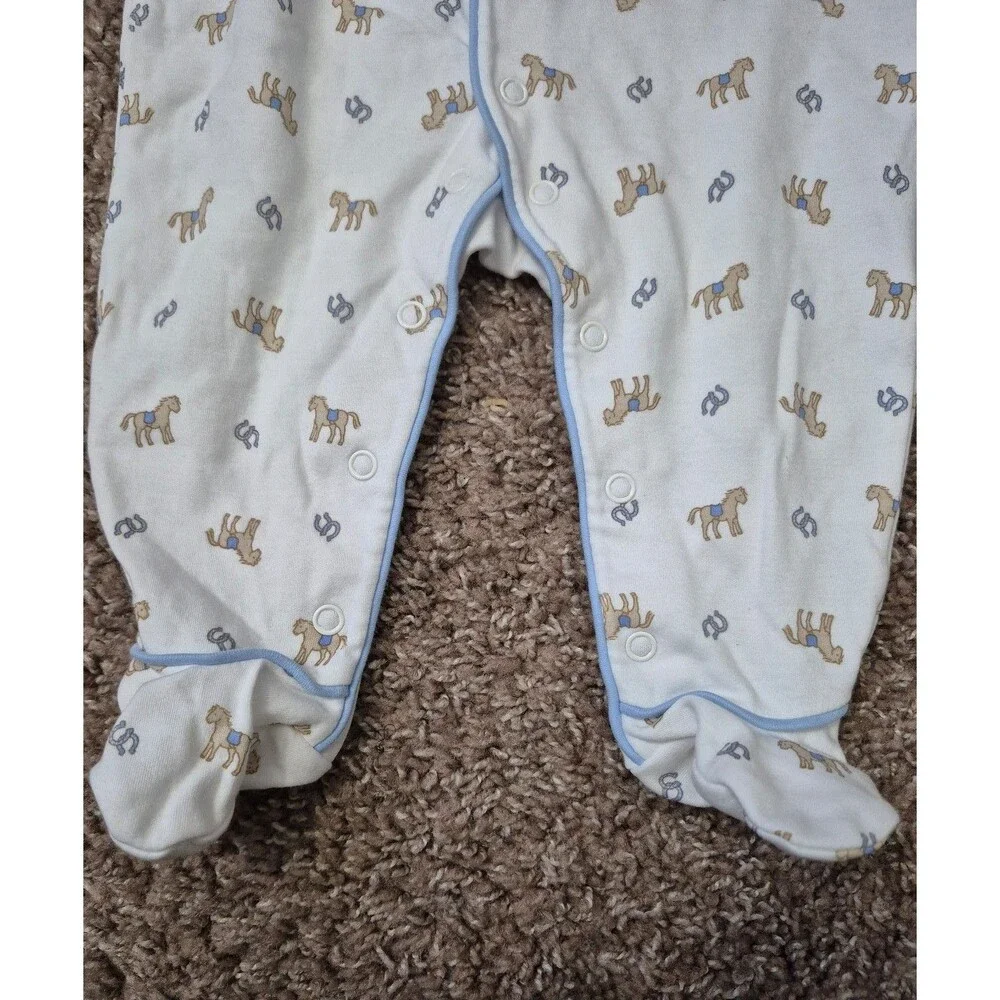 Hartstrings sleeper supima cotton size 3-6 months